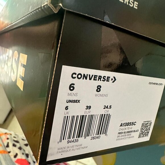 Laika Coraline converse shoes box womens 8 mens 6 rare limited - Picture 7 of 8